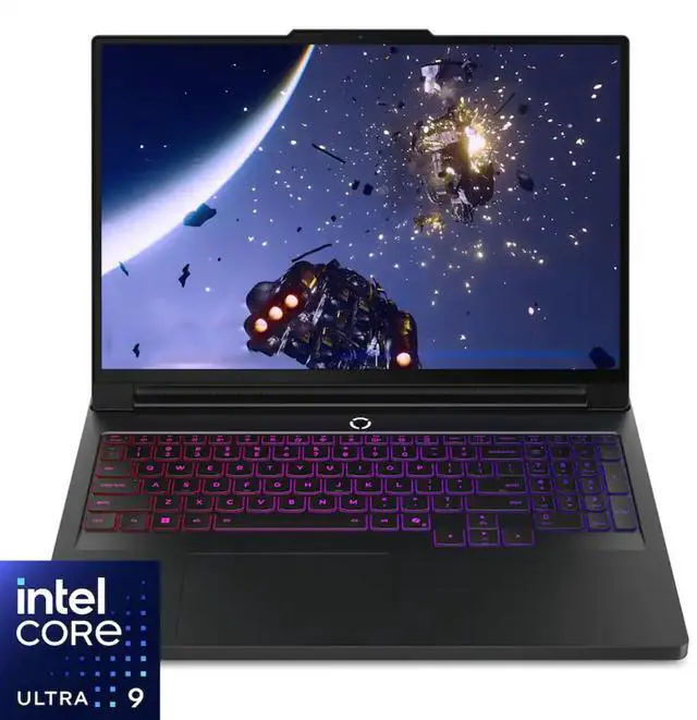 Main image of Lenovo Legion Pro 7i Gaming Laptop, 16" 2.5K WQXGA OLED Display 240Hz, Intel Core Ultra 9 275HX, NVIDIA GeForce RTX 5080 16GB GDDR7, 32GB RAM, 1TB SSD, Wi-Fi 7, RGB Backlit, Win 11, w/1TB Portable HDD