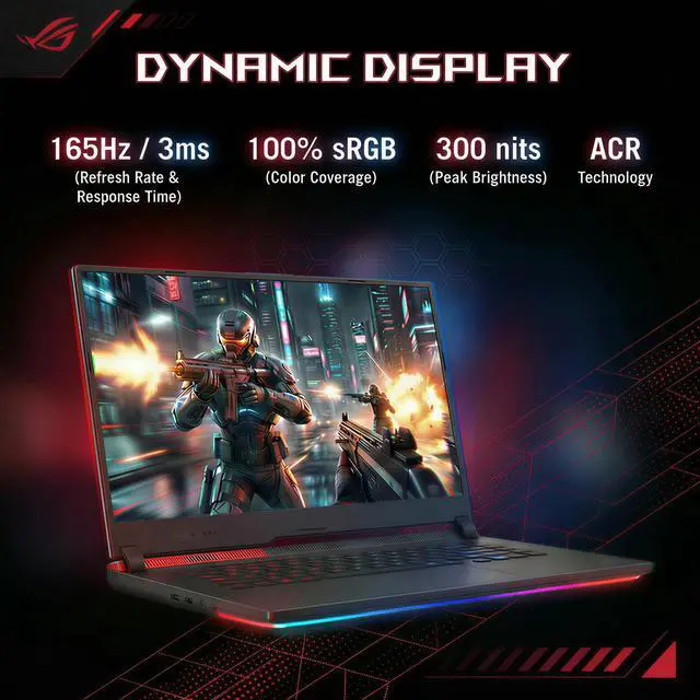 Alt view image 5 of 7 - ASUS ROG Strix G16 Gaming Laptop, 16 FHD+ 165Hz/3ms, GeForce RTX 5070Ti 12GB GDDR7, AMD Ryzen 9 8940HX, 16GB DDR5-5600, 1TB PCIe Gen 4 SSD, Wi-Fi 6E, Win11 Home,RGB Backlit KB,w/Lifetime Office