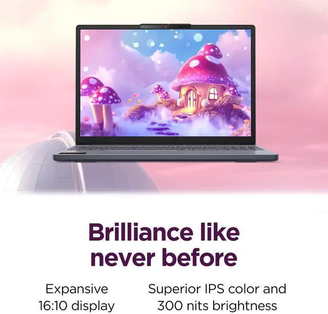 Alt view image 3 of 7 - Lenovo IdeaPad Slim 3 Laptop, 15.3" 2K WUXGA IPS Touchscreen Laptop,AMD Ryzen 7,16GB DDR5 RAM,512GB SSD, Copilot AI Business Laptop PC, Webcam,Win 11 Home,w/HDMI Cable/Pen,with Lifetime Office