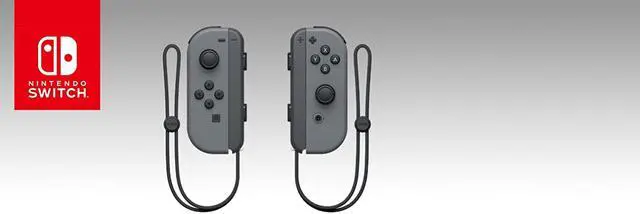 Alt view image 3 of 8 - Nintendo Switch - Joy-Con (L/R)-Gray