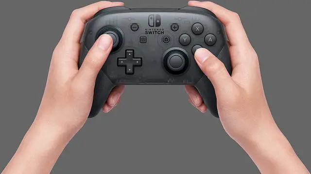 Alt view image 4 of 7 - Nintendo Switch Pro Controller with Super Mario Odyssey Full Game Download Code