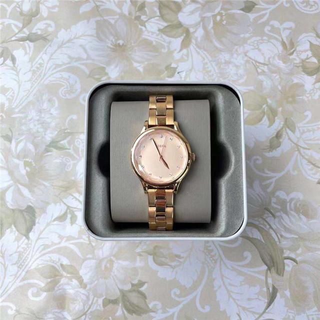 Laney Three-Hand Rose Gold-Tone Stainless Steel Watch