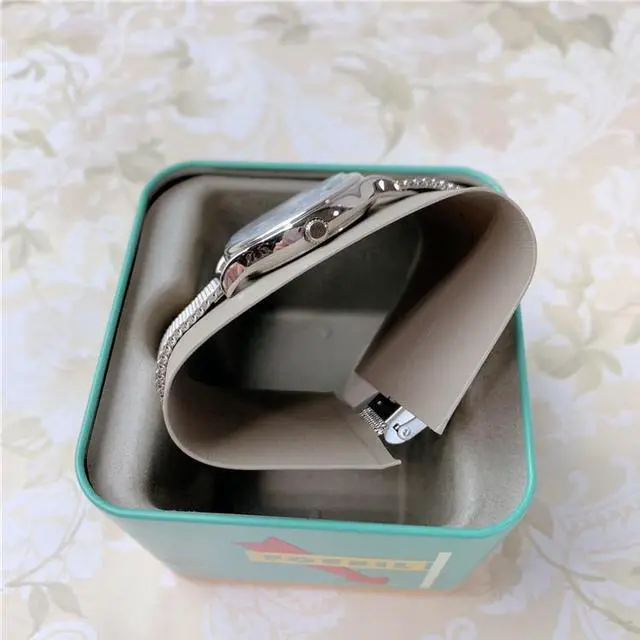 Alt view image 3 of 6 - Fossil BQ3390 Laney Three-Hand Smoke Stainless Steel Women's Mesh Watch