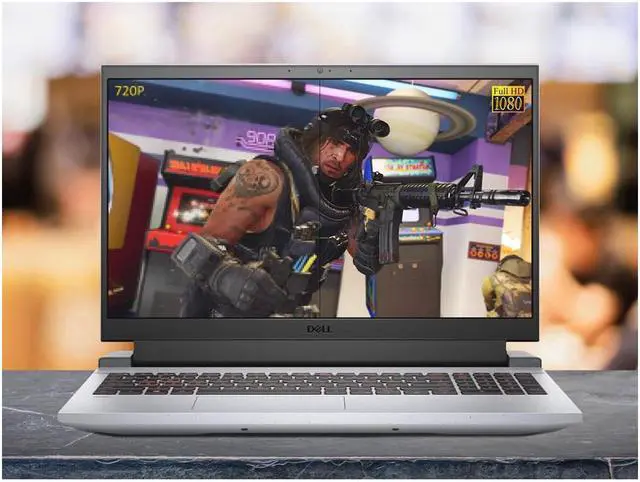 Alt view image 7 of 7 - Dell G15 Gaming Laptop, 15.6" FHD 120Hz Display, AMD Ryzen 7 5800H (Beat i9-10980HK), NVIDIA GeForce RTX 3050 Ti 90W, 8GB RAM, 256GB PCIe SSD, USB-C, HDMI, RJ45, Killer WiFi 6, Backlit, Win 10