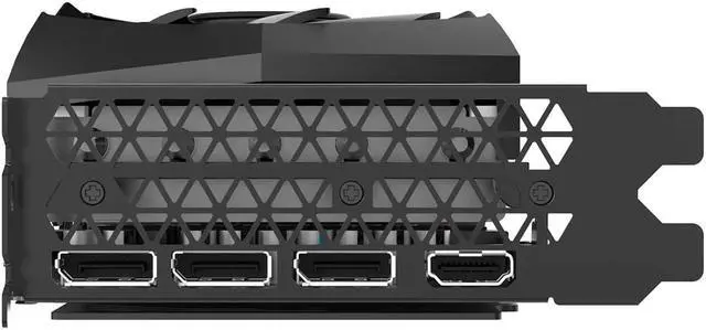 Alt view image 6 of 7 - ZOTAC Gaming GeForce RTX 3090 Trinity OC Graphics Card 24GB GDDR6X 384-bit PCIE 4.0, IceStorm 2.0 Advanced Cooling, 3x DisplayPort 1.4a, 1x HDMI 2.1 w/ Mt HDMI 2.1 Cable(4k@120Hz/8K@60Hz)