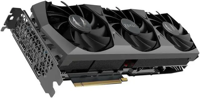 Alt view image 6 of 7 - ZOTAC Gaming GeForce RTX 3090 Trinity OC Graphics Card 24GB GDDR6X 384-bit PCIE 4.0, IceStorm 2.0 Advanced Cooling, Spectra 2.0 RGB Lighting, 3x DisplayPort 1.4a, 1x HDMI 2.1 w/ Mt HDMI Cable