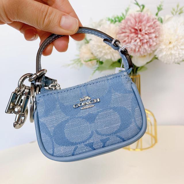 COACH® Outlet | Mini Camera Bag In Signature Canvas With Evergreen Floral  Print