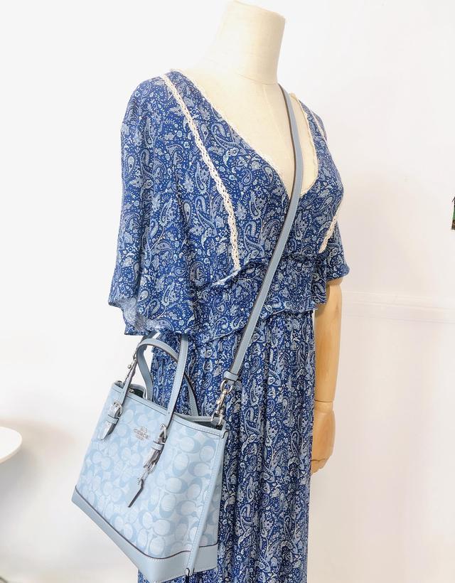 Coach Mollie Tote 25 in Signature Chambray