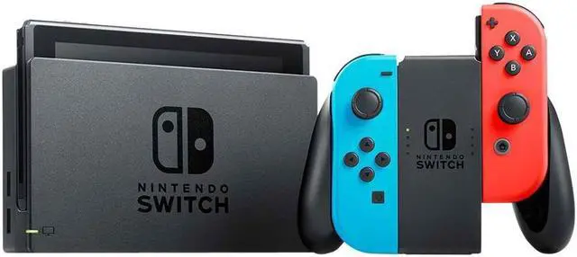 Nintendo Switch SIDEbySIDE third edition Nintendo Switch 3 items Bundle: Nintendo Switch 32GB Console Neon