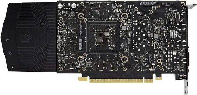 Alt view image 6 of 6 - Founders Edition Pascal Architecture 6GB GDDR5 Nvidia GeForce GTX 1060 Graphics Cards