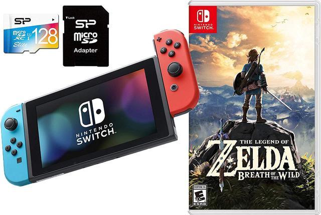 Nintendo Switch Zelda The Legend of Zelda Breath of Wild Bundle: 32GB  Nintendo Switch Console with