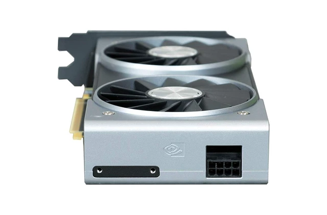 Alt view image 3 of 7 - NVIDIA GEFORCE RTX 2060 6GB GDDR6 8Pin GDDR6 Founders Edition Turing Architecture Graphics Card Brings The Power of Real-time ray tracing and AI to Games