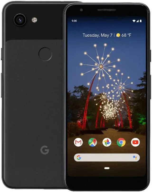 Alt view image 2 of 20 - Google Pixel 3a, 64GB, 5.6'' Touch Screen Cell Phone(Unlocked) - Just Black