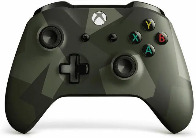 Alt view image 3 of 12 - Microsoft Xbox One Wireless Controller, Armed Forces II Special Edition