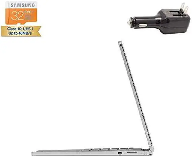 Alt view image 4 of 12 - Microsoft Surface Book TP4-00001 Ultrabook Intel Core i5-6300U 2.4 GHz 8 GB LPDDR3 256 GB SSD Intel HD Graphics 520 13.5" 3000 x 2000 Touchscreen 5 MP Front / 8 MP Rear Camera Windows 10 Pro Bundle with Pen