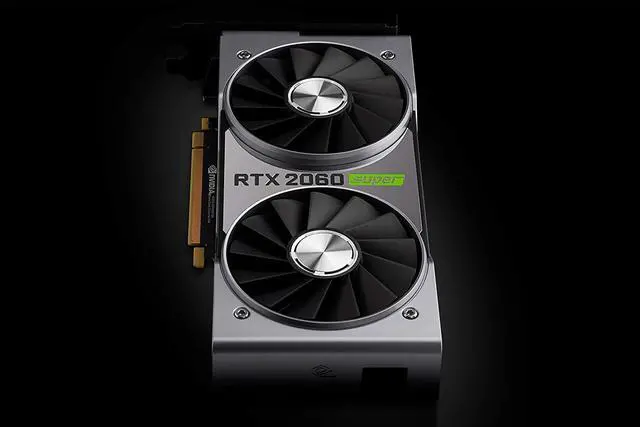 Alt view image 4 of 5 - NVIDIA GeForce RTX 2060 SUPER Founders Edition - 8GB GDDR6 1650 MHz - 2176 Cores - Ray Tracing - DirectX 12 - DP/HDMI/DVI-DL - VR Ready