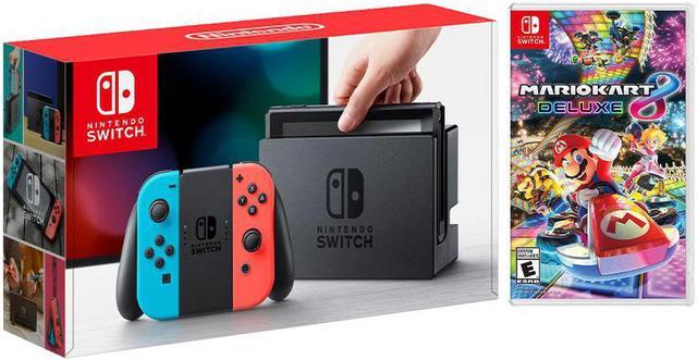 Nintendo Switch Joy-Con Console with Mario Kart 8 Deluxe NS Game Disc - 2019 Best Game! Nintendo Switch Systems - Newegg.com