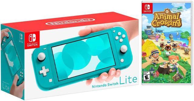 Nintendo Switch Lite Turquoise Bundle with Animal Crossing: New Horizons NS  Game Disc - 2020 Best Game!