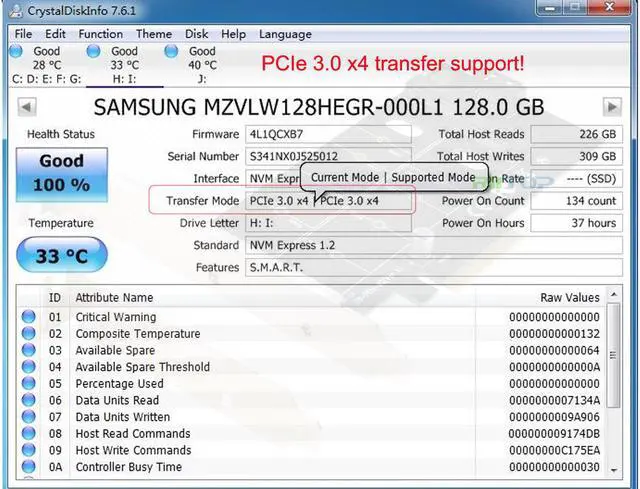 Alt view image 4 of 7 - M.2 NGFF to Desktop PCIe x4 x8 x16 Adapter Card, RIITOP NVMe SATA Dual SSD PCI Express Adapter Card Support 110mm, 80mm, 60mm, 42mm, 30mm SSD