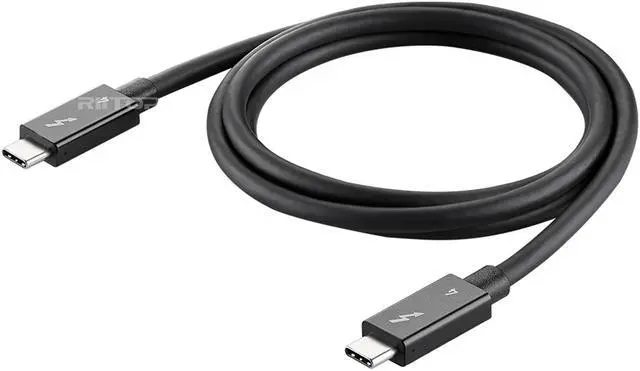 Alt view image 7 of 7 - Thunderbolt 4 Cable (40Gbps/6.6ft), Supports 8K Display / 100W PD Charging,USB4 USB C to C Cable For External SSD, eGpu, USB-C Docking Station,MacBooks, iPad Pro, Hub and More