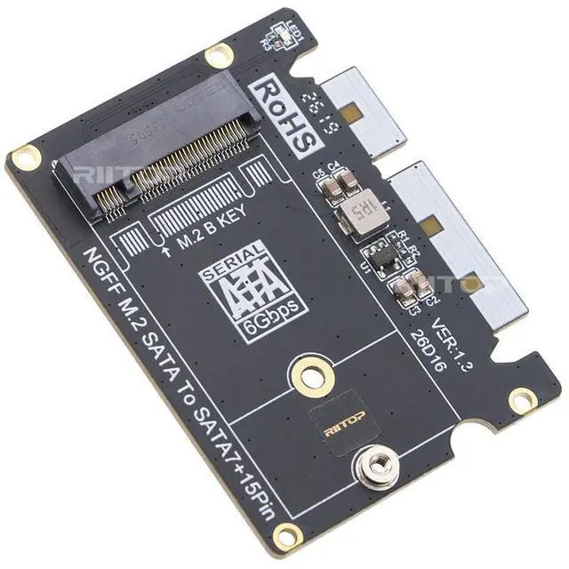 Main image of M.2 NGFF to SATA Adapter 6Gbps