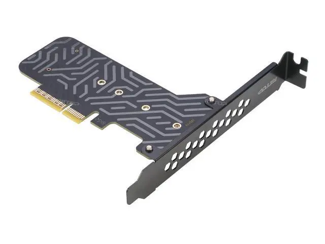 Alt view image 7 of 7 - RIITOP M.2 SSD to PCIe 5.0 x4 Adapter Card Support 2230, 2242, 2260 2280 M.2 NVMe SSD PCIe 5.0 Speed