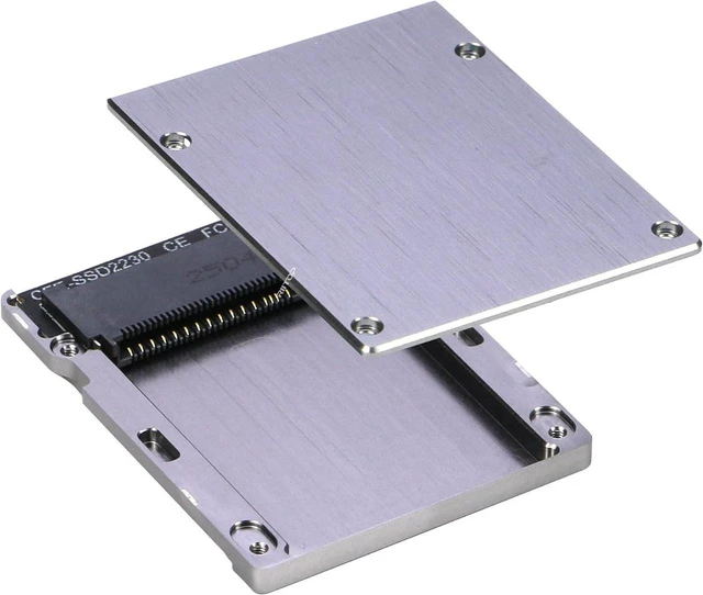 Alt view image 4 of 7 - CFexpress Type B to NVMe Adapter, CF Type B Converter Card for NVMe SSD 2230mm DIY Assembly Kit