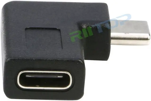 Alt view image 6 of 7 - USB C Extension Adapter 2Pack, 90 Degree USB C Type C Male to Female Adapter, Right & Left Angled 90 Degree USB-C USB 3.1 Type-C Extension Adapter for Laptop & Tablet & Mobile Phone