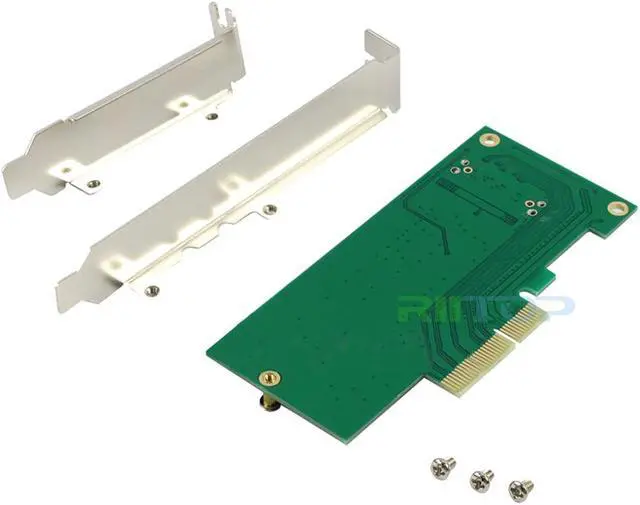 Alt view image 7 of 7 - RIITOP PCIe to A1466 SSD Adapter PCI-e 4x Controller Card for Apple 2013 2014 2015 2016 2017 MacBook Air Pro Retina A1465 A1466 A1398 A1502 SSD