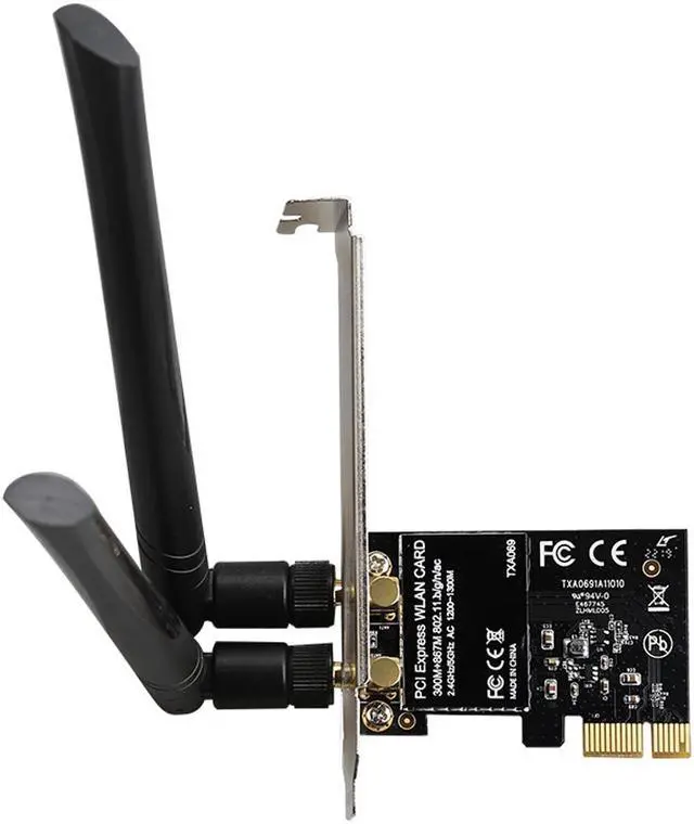 Main image of RIITOP 1200M PCI-e Express WIFI Card Adapter Wireless AC Dual-Band 2.4G 5G with Realtek 8112AE Chipset