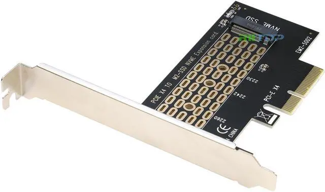 Alt view image 5 of 5 - RIITOP NVMe PCIe Adapter, PCI-e 3.0 x4 to NVMe AHCI SSD Converter Adapter Card for M Key M.2 NVMe 2280 2260 2242 2230 mm SSD Hard Drive