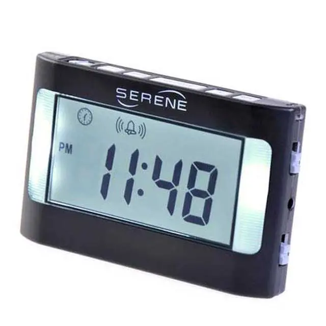 Alt view image 3 of 5 - Serene Vibrating Travel Alarm Clock (VA3)