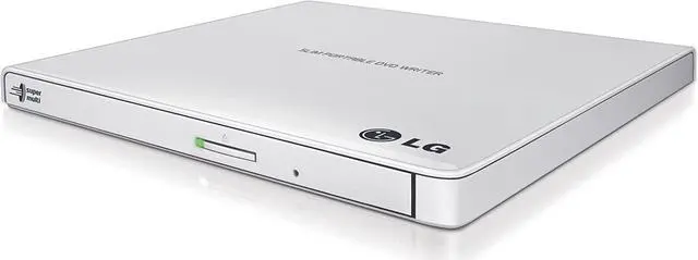 Alt view image 2 of 2 - LG GP65NW60 Portable USB External DVD Burner and Drive - White