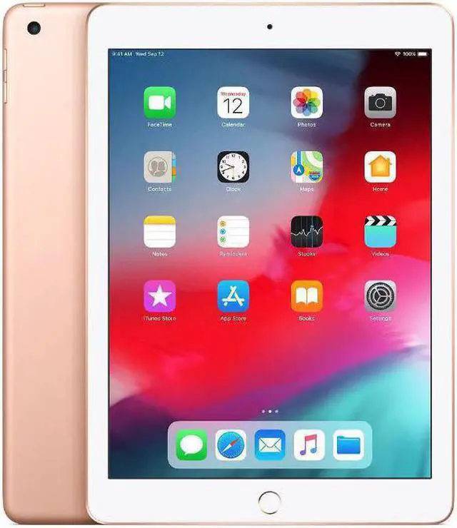 Main image of iPad 6th Generation, Gold,128GB, 4G LTE Cellular, MRM62LL/A