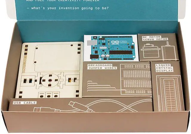 Alt view image 8 of 12 - The Arduino Starter Kit (Official Kit from Arduino with 170-page Arduino Projects Book)