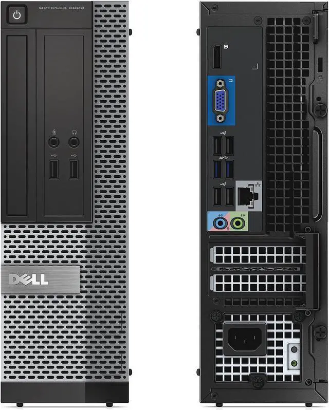 Alt view image 2 of 3 - Dell OptiPlex 3020, Small Form Factor, Intel Core i5-4570 @ 3.20 GHz, 8GB DDR3, 500GB HDD, DVD-RW, Wi-Fi, USB to HDMI Adapter, NEW Keyboard + Mouse, Microsoft Windows 10 Home 64-bit