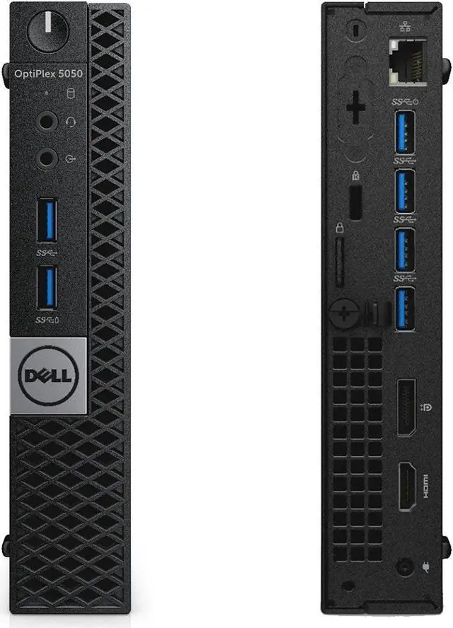 Alt view image 2 of 3 - Dell OptiPlex 5050, Micro, Intel Core i5-7500 @ 3.40 GHz, 32GB DDR4, NEW 240GB SSD, DVD-RW, No Operating System