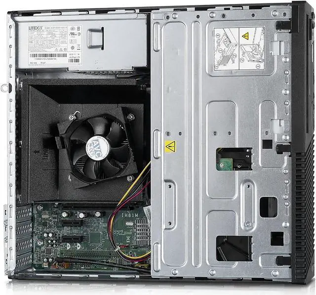 Alt view image 3 of 3 - Lenovo ThinkCentre M73, Small Form Factor, Intel Core i5-4670 @ 3.40 GHz, 8GB DDR3, 250GB HDD, DVD-RW, Microsoft Windows 10 Pro 64-bit