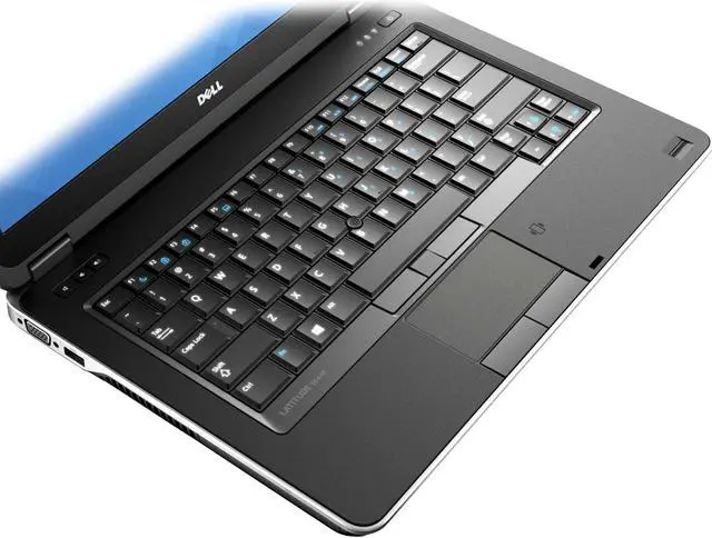 Alt view image 3 of 4 - Dell Latitude E6440, 14" HD+ Laptop, Intel Core i5-4300M @ 2.60 GHz, 8GB DDR3, NEW 128GB SSD, DVD-RW, Bluetooth, Webcam, No Operating System