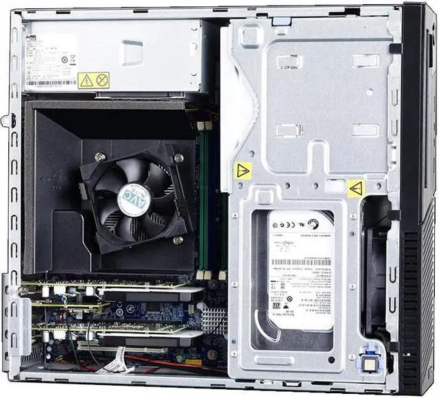 Alt view image 3 of 3 - Lenovo ThinkCentre M93p, Small Form Factor, Intel Core i7-4790 @ 3.60 GHz, 32GB DDR3, NEW 500GB SSD, DVD-RW, Microsoft Windows 10 Pro 64-bit