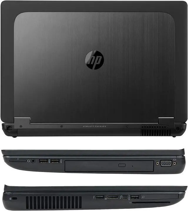 Alt view image 4 of 4 - HP ZBook 17 G2, 17.3" HD+ Laptop, Intel Core i7-4810MQ @ 2.80 GHz, 16GB DDR4, 1TB HDD, DVD-RW, Bluetooth, Webcam, Microsoft Windows 10 Home 64-bit