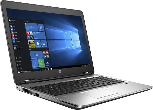 Alt view image 3 of 4 - HP ProBook 650 G2, 15.6" HD Laptop, Intel Core i7-6600U @ 2.60 GHz, 8GB DDR4, NEW 500GB SSD, Bluetooth, Webcam, Microsoft Windows 10 Home 64-bit