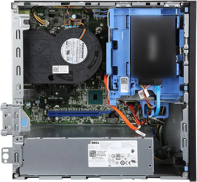 Alt view image 3 of 3 - Dell OptiPlex 3050, Small Form Factor, Intel Core i7-7700K @ 4.20 GHz, 16GB DDR4, NEW 1TB SSD, DVD-RW, NEW Keyboard + Mouse, Microsoft Windows 10 Home 64-bit