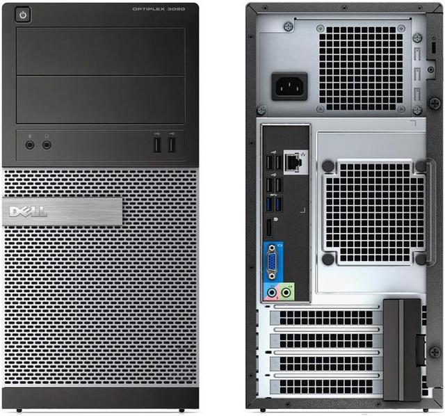 Dell OptiPlex 3020 MT/Core i7-4790 @ 3.6 GHz/8GB DDR3/1TB HDD/DVD-RW/No OS