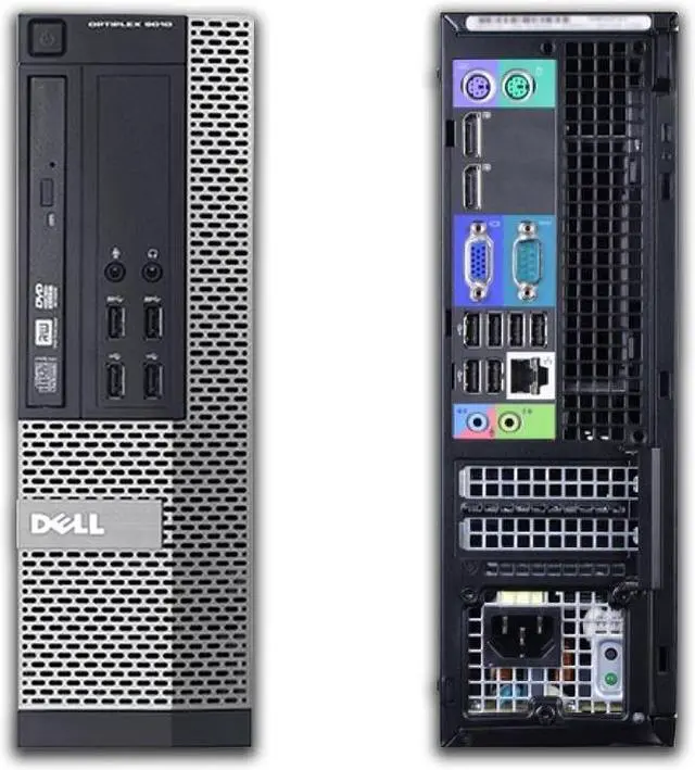 Alt view image 2 of 5 - Dell OptiPlex 9020, Small Form Factor, Intel Core i7-4790 @ 3.60 GHz, 8GB DDR3, NEW 128GB SSD, DVD-RW, Microsoft Windows 10 Pro 64-bit