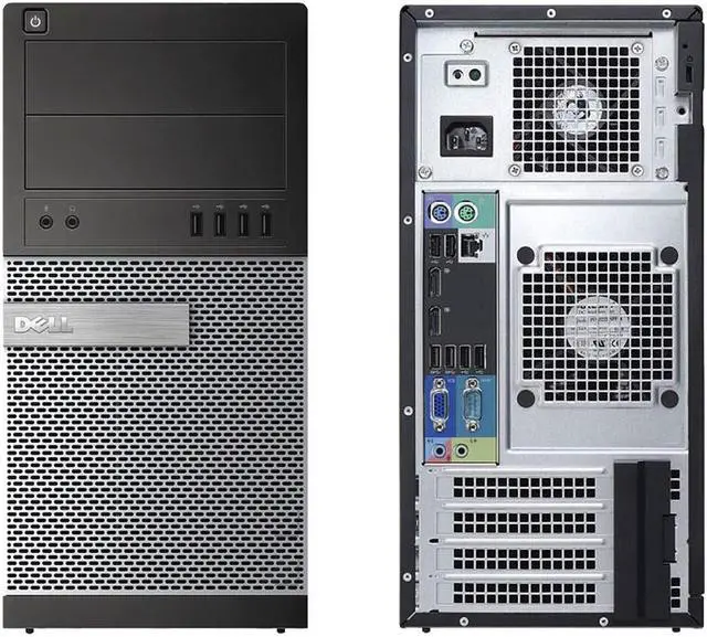 Alt view image 2 of 6 - Dell OptiPlex 7010, Minitower, Intel Core i5-3470 @ 3.20 GHz, 8GB DDR3, 500GB HDD, DVD-RW, Microsoft Windows 10 Pro 64-bit