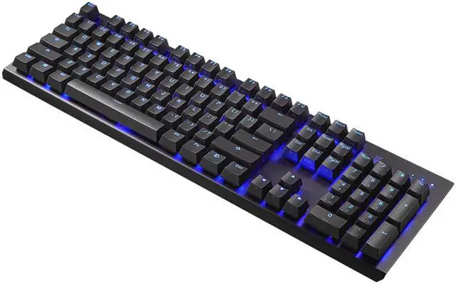 Alt view image 3 of 7 - Tesoro GRAM MX ONE TS-G11UNL Blue Cherry MX Switch PBT Keycap LED Backlit Illuminated Black Mechanical Keyboard TS-G11UNL B (BL)