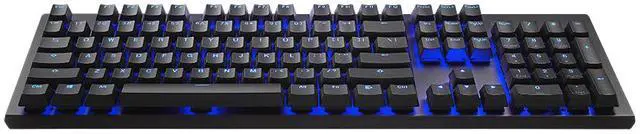 Alt view image 4 of 7 - Tesoro GRAM MX ONE TS-G11UNL Blue Cherry MX Switch PBT Keycap LED Backlit Illuminated Black Mechanical Keyboard TS-G11UNL B (BL)
