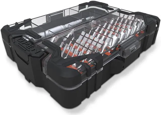 Alt view image 4 of 7 - JAKEMY 2019 New Product JM-8163 62 IN 1 Precision S-2 Screwdriver Set with Unique Open Button for Home Electronics DIY Repair