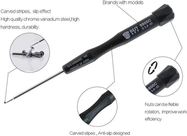 Alt view image 3 of 5 - 1Pcs 0.6mm Tri Wing Screwdriver Y Tip LCD Screen Display & Battery Disassemble Opening Repair Tool For iPhone 7 8 X